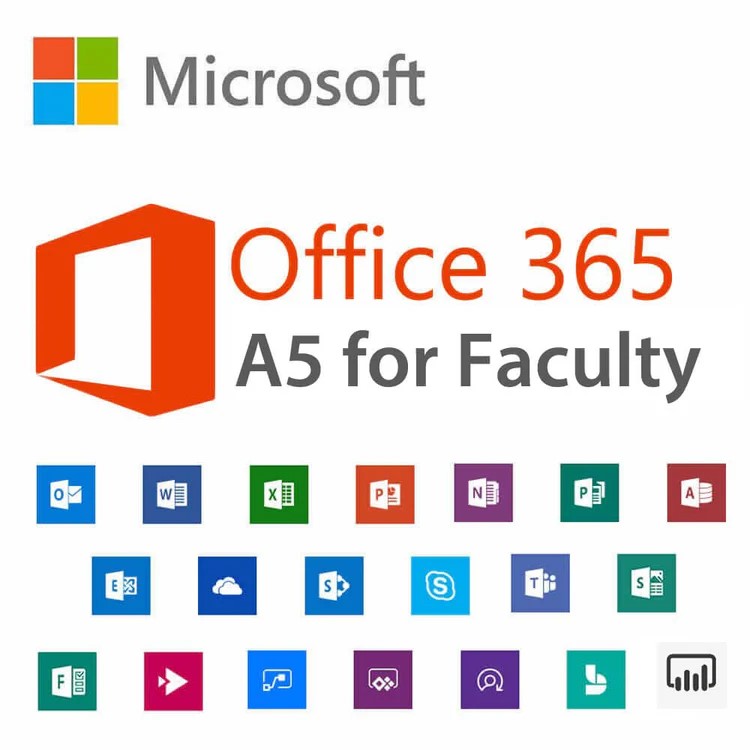 Microsoft 365 A5 para facultades (Licencia anual)